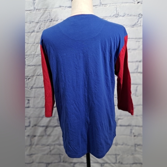 NWT Mitchell & Ness New England Patriots Franchise Player Henley Shirt NFL Large - Picture 11 of 15